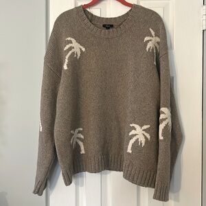 Rails Zoey Palm Tree Crewneck Sweater